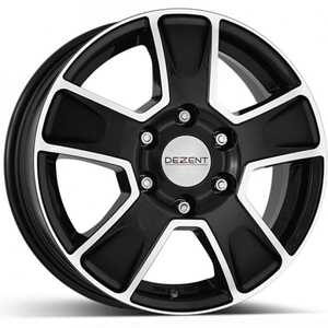 Dezent Vandark Black Polished 6.5x16 5/118 ET50 N71.1