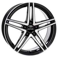 Image Star Ff Gloss Black Polished 7.5x18 5/112 ET40 N66.4