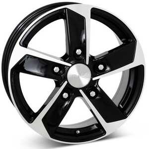 Image Strong Gloss Black Polished 6.5x16 5/130 ET62 N78.1