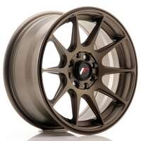 Japan racing Jr11 Matt Bronze 8.25x17 4/100 ET35 N73.1