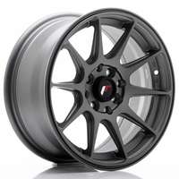 Japan racing Jr11 Matt Gun Metal 7.25x17 4/100 ET35 N73.1