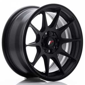 Japan racing Jr11 Satin Black 10.5x18 5/114.3 ET0 N74.1