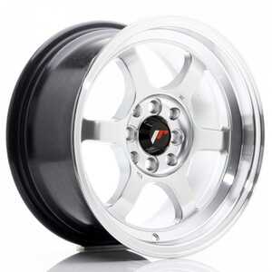 Japan racing Jr12 Hyper Silver 8x17 4/100 ET33 N73.1