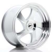 Japan racing Jr15 Silver Machined Face 8.5x18 5/112 ET40 N66.6