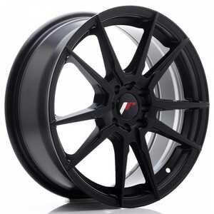 Japan racing Jr21 Matt Black 10x20 5/112 ET40 N66.6