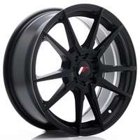 Japan racing Jr21 Matt Black 8x17 4/100 ET25 N74.1