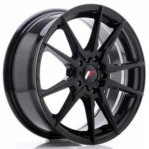 Japan racing Jr21 Shiny Black 8.5x18 5/112 ET40 N66.6