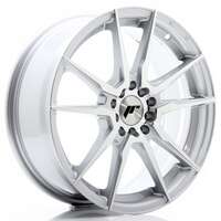 Japan racing Jr21 Silver Machined Face 8.5x19 5/100 ET35 N74.1