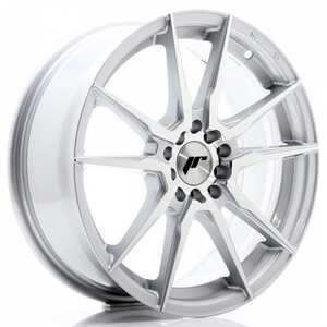 Japan racing Jr21 Silver Machined Face 8.5x19 5/114.3 ET40 N67.1