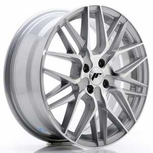 Japan racing Jr28 Silver Machined Face 7.5x18 5/112 ET40 N66.6