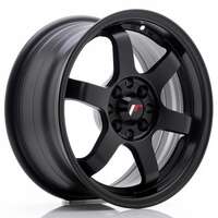 Japan racing Jr3 Matt Black 8x15 4/100 ET25 N73.1