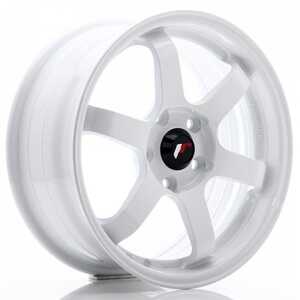 Japan racing Jr3 White 8x15 4/100 ET25 N73.1