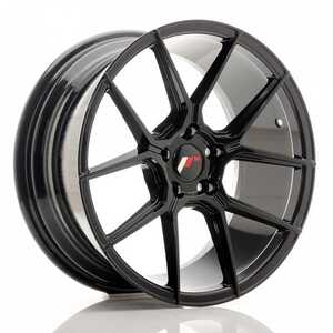 Japan racing Jr30 Shiny Black 8.5x19 5/112 ET40 N66.6