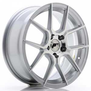 Japan racing Jr30 Silver Machined Face 8.5x18 5/120 ET35 N72.6