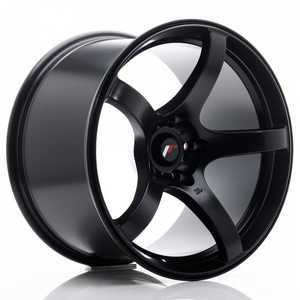 Japan racing Jr32 Matt Black 9.5x18 5/120 ET18 N72.6