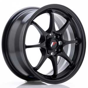 Japan racing Jr5 Matt Black 7.5x17 4/100 ET35 N73.1