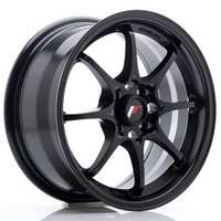 Japan racing Jr5 Matt Black 8.5x17 5/100 ET35 N73.1