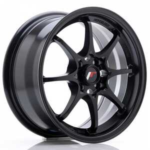 Japan racing Jr5 Matt Black 8x15 4/100 ET28 N73.1