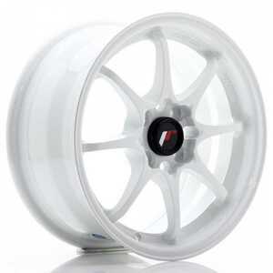 Japan racing Jr5 White 7x15 4/100 ET35 N73.1