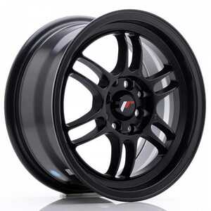 Japan racing Jr7 Matt Black 7x15 4/100 ET38 N73.1