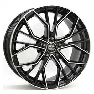 Mille Miglia 1020 Gloss Black  Polished 8x18 5/100 ET35 N57.1