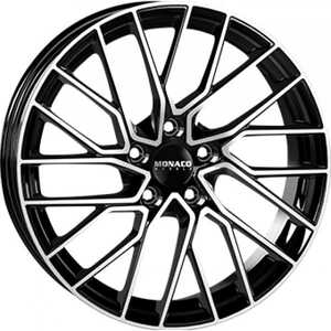 Monaco Gp11 Gloss Black  Polished 8x19 5/112 ET45 N66.5