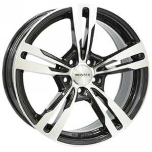 Monaco Gp4 Gloss Black Polished 8x18 5/108 ET45 N63.4