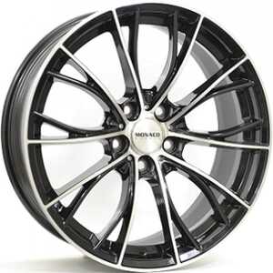 Monaco Mc16 Gloss Black  Polished 8.5x19 5/120 ET38 N72.6