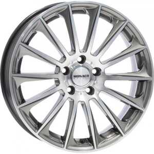 Monaco Mc9 Anthracite  Polish 8x18 5/112 ET35 N66.6