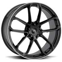 R-series R14 Black Polish 9.5x21 5/112 ET19 N66.6