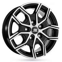 Racer Carver Shiny Black Machined Face 7.5x17 5/112 ET44 N66.5