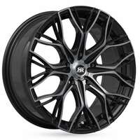 Racer Matrix Bright Black Machined Face 6.5x15 4/100 ET35 N60.1