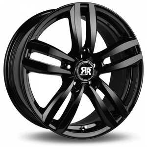 Racer Target Black 6.5x16 5/108 ET0 N63.4