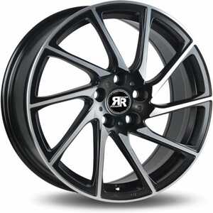 Racer Turn Black Polished 7.5x17 5/108 ET42 N73.1