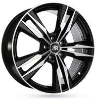 Racer Volt Shiny Black Machined Face 6.5x16 5/114.3 ET40 N66.1