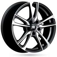 Racer Wave Light Black Machined Face 7x17 5/114.3 ET35 N66.1