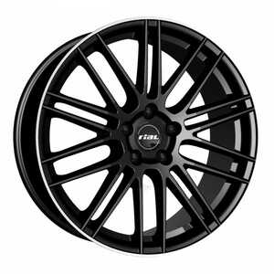 Rial Kibo Black Polished 8.5x20 5/108 ET45 N63.4