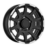 Sparco Dakar Black Polished 5.5x16 5/139.7 ET5 N108.