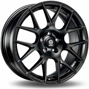 Sparco Pro Corsa Matt Black 7.5x17 4/108 ET20 N65.1