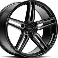 Vossen Hf1 Tinted Gloss Black 8.5x19 5/112 ET40 N66.6